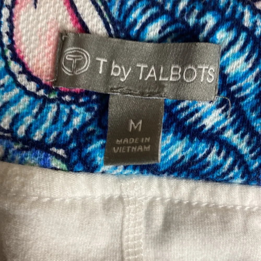 🔶T By Talbots Colorful Sea Shell Print  Knit Pull On Skort
Size Medium - Picture 4 of 5